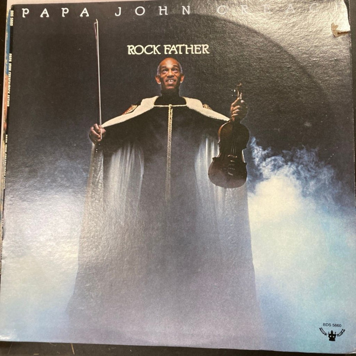 Papa John Creach - Rock Father (US/1976) LP (VG+-M-/VG+) -psychedelic blues rock-